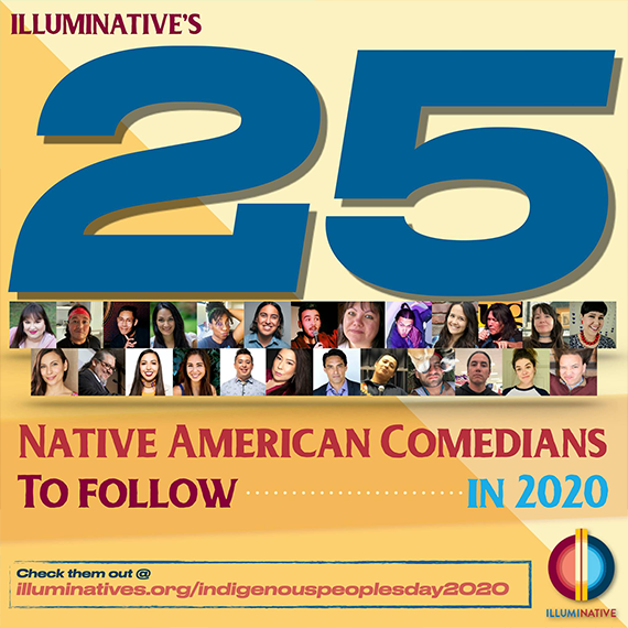 25 Native American Comedians To Follow in 2020